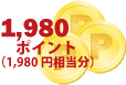 �A�C�I�[�v���U�|�C���g1980�|�C���g�i1,980�~�������j