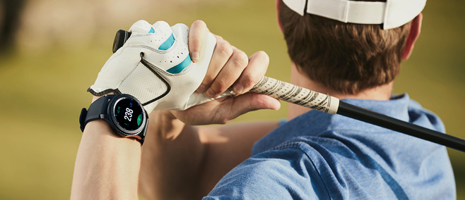 Golfwith SMART CADDIE搭載のゴルファーのためのスマートウォッチ
