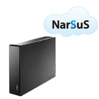 法人向け外付けHDD「HDJAシリーズ」がクラウド状態管理機能「NarSuS」に対応！