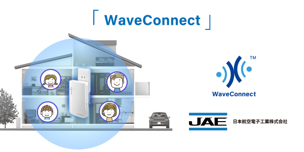 日本航空電子工業株式会社製アンテナ「WaveConnect」採用