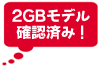 2GB���f���m�F�ς݁I