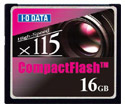 �������������ǡ��� ����ѥ��ȥե�å��� 16GB CF115-16G