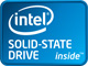 intel SOLID-STATE DRIVE ロゴ