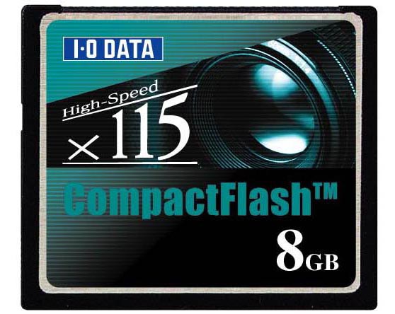 I/O DATA ����ѥ��ȥե�å��� 8GB CF115-8G
