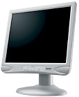 I/O DATA �����������å��ѥͥ��ձվ��ǥ����ץ쥤 17�� �ۥ磻�� LCD-AD172F-T