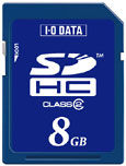 I/O DATA SDHC 8GB SDHC-8G