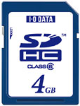 I/O DATA SDHC 4GB SDHC-S4G