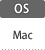 対応OS：Mac