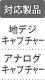 対応製品：地デジキャプチャー／アナログキャプチャー