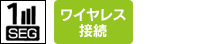 対応放送波：ワンセグ／ワイヤレス接続