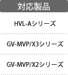 対応製品：HVL-A／GV-MVP/X3シリーズ／GV-MVP/X2シリーズ