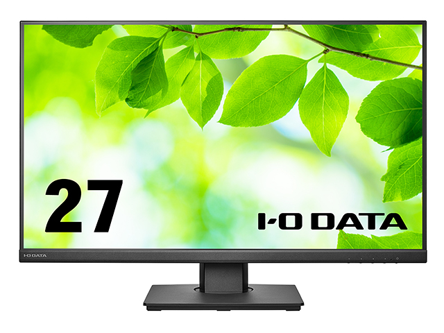 LCD-DF271ED-F（ブラック）　正面3