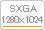 SXGA 1280×1024