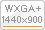 WXGA+1440×900