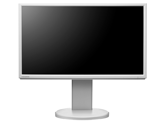 LCD-MF224ED-Fシリーズ（ホワイト）　正面2（アームを伸ばした状態）