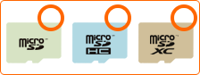 microSDXC対応機器