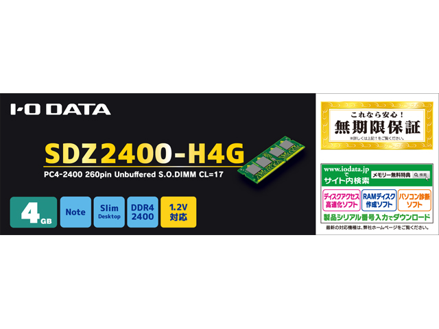 SDZ2400-H4G　パッケージ