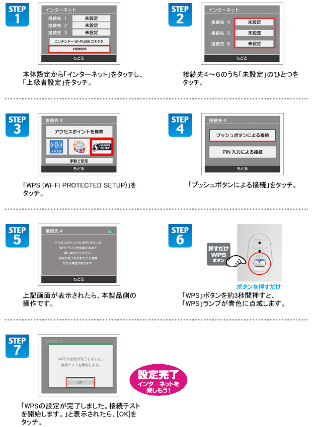 図：ニンテンドーDS&reg;i上級者設定の方法