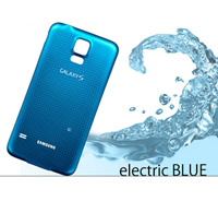 GALAXY S5がelectric BLUEに変身！