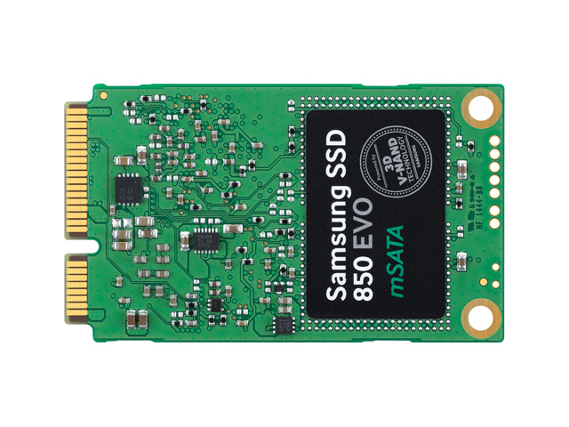 SSD 850 EVO mSATAシリーズ　正面