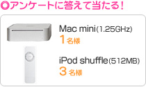 Mac mini/iPod shuffle