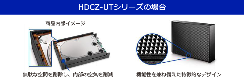 HDCZ-UTシリーズの放熱対策