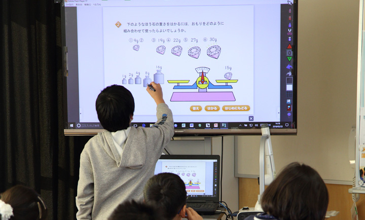 3年生の授業の様子