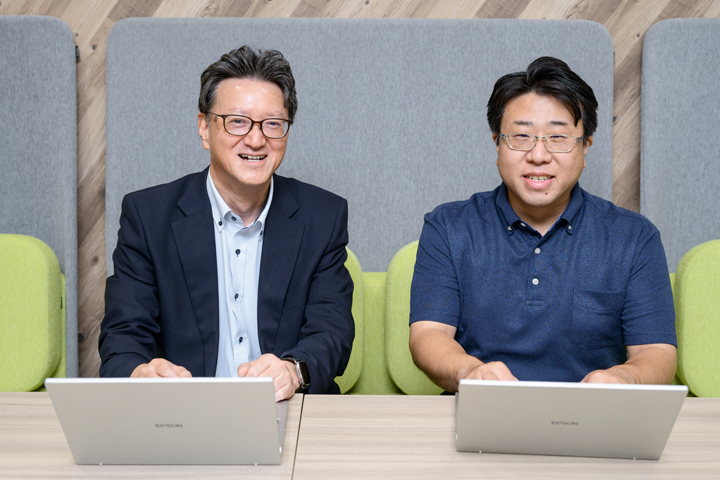 左：南本様　右：清水様