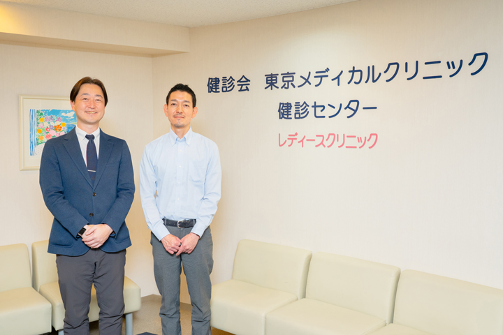 左：河村伸哉氏、右：橋本和大様
