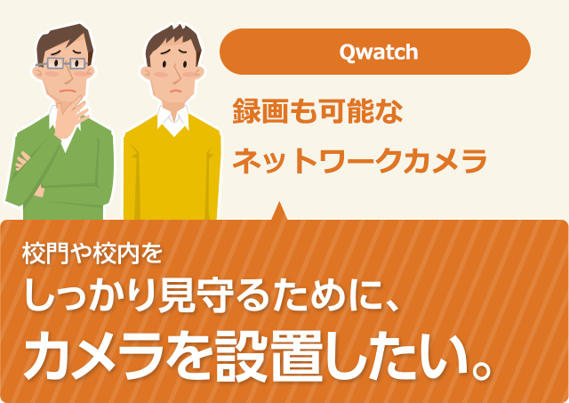 Qwatch　録画も可能なネットワークカメラ