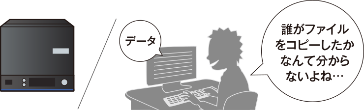 Nasのアクセスログ管理で万が一の情報漏えいに備える Iodata アイ オー データ機器