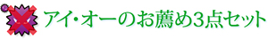 アイ・オーのお薦め3点セット