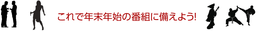 これで年末年始の番組に備えよう！