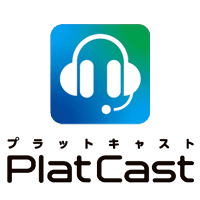 「PlatCast（プラットキャスト）」ロゴ