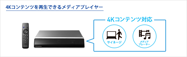 4Kコンテンツを再生できるメディアプレイヤー