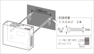 壁掛けもOK