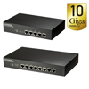 内蔵電源＆ファンレス設計 10Gアンマネージスイッチングハブ
