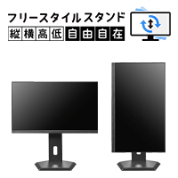 DI-D242SA-F | 100Hz対応＆フリースタイルスタンド23.8型ワイド