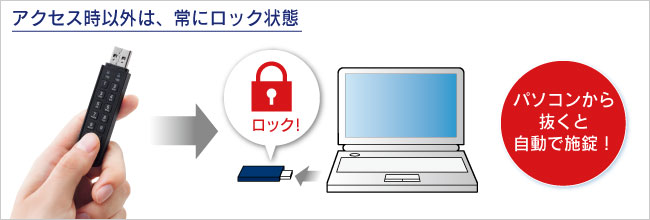 15584円 【99%OFF!】 アイ オー データ パスワードボタン付き セキュリティUSBメモリー 64GB 日本メーカー ED-HB3 64G