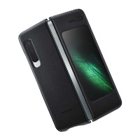 Galaxy Fold Leather Cover