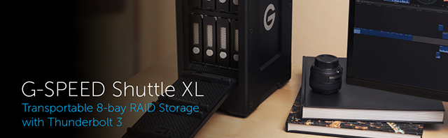 G-Speed Shuttle XL Thunderbolt 3