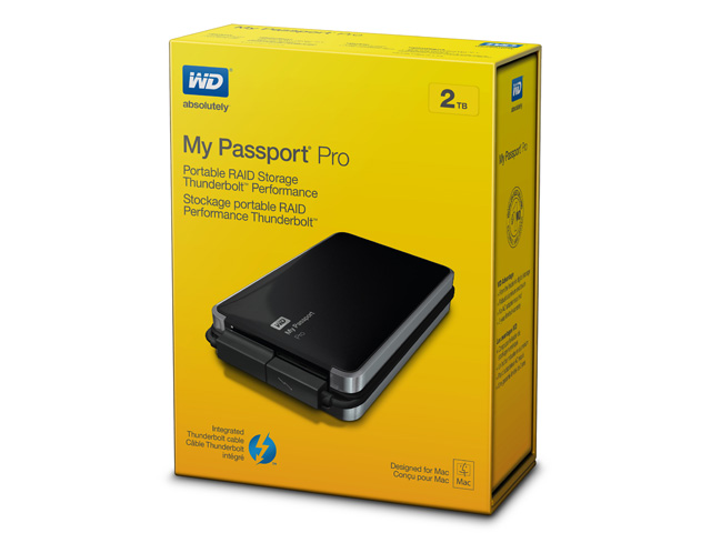 My Passport Pro　パッケージ（2TB）