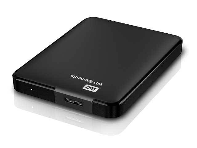 WD Elements Portable　斜め／横置き（500GB、1TB）