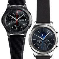 Galaxy以外でも使える！ 高機能スマートウォッチGear S3   IODATA