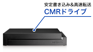 高性能なCMRドライブを採用
