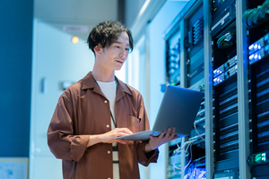 サーバー室で使いやすい安心仕様