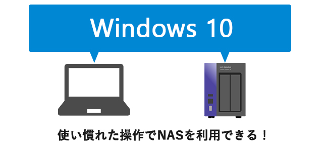 Windows 10の操作画面で簡単に共有フォルダ―を作成