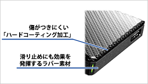 質感の異なるデザイン