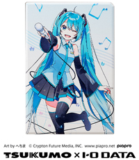 初音ミクモデルのポータブルハードディスクが登場！