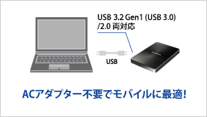 HDPX-UTCシリーズ | ポータブルHDD | IODATA アイ・オー・データ機器